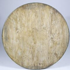 White Washed Country Round Breakfast Table