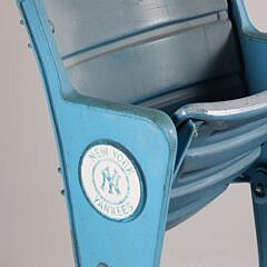New York Yankees Stadium Chair From the 1970’s Renovation