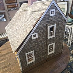 Nantucket Doll House Handcrafted by Robert E. Anderson, Brewster Massachusetts, 1982