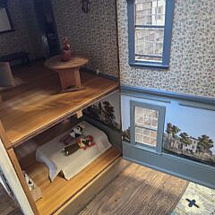 Nantucket Doll House Handcrafted by Robert E. Anderson, Brewster Massachusetts, 1982