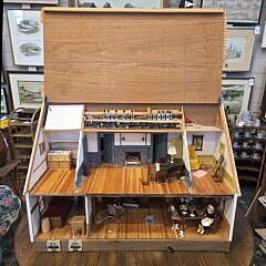 Nantucket Doll House Handcrafted by Robert E. Anderson, Brewster Massachusetts, 1982