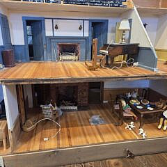 Nantucket Doll House Handcrafted by Robert E. Anderson, Brewster Massachusetts, 1982