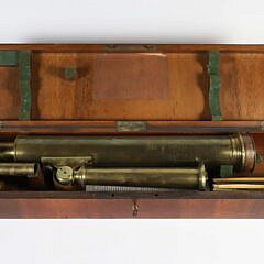 293-2574 Antique Telescope in Box A 0174 JPG