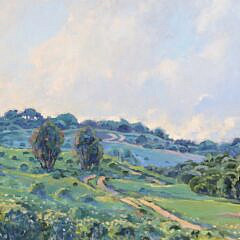 Illya Kagan Oil on Canvas “Middle Moors Road”