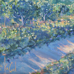 Illya Kagan Oil on Canvas “Middle Moors Road”