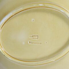 Pair of Wedgwood Majolica Strawberry and Grape Leaf Serving Trays, 19th Century