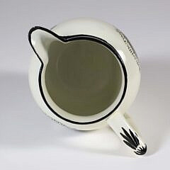 Rare Washington/Lafayette Liverpool Creamware Pitcher, circa 1824