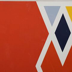 Larry Zox (1937-2006) Silkscreen Print
