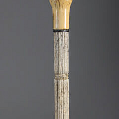 31-7000 19th Century Whaler Made Walking Stick A 5114 JPG