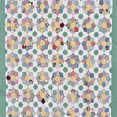 Vintage Dresden Plate Quilt