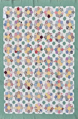 Vintage Dresden Plate Quilt