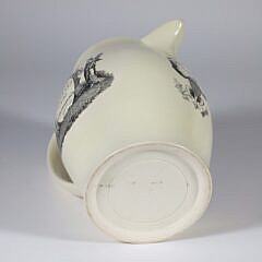 James Maddison (sic) “President of the United States” Liverpool Creamware Pitcher, Early 20th Century