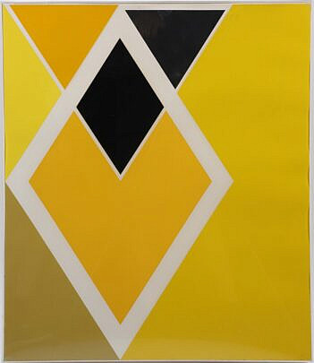 Larry Zox (1937-2006) Silkscreen Print
