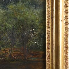 David Payne Oil on Canvas “A Scene on the Trent”