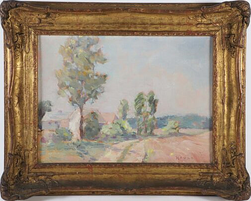 Dr. James Haman Oil on Board "Lyme"