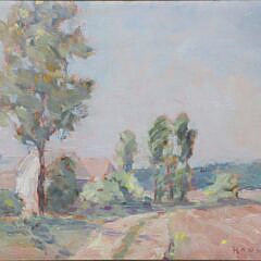 Dr. James Haman Oil on Board “Lyme”