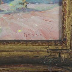 Dr. James Haman Oil on Board “Lyme”