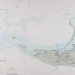 1993 Waterproof Chart of Nantucket and Nantucket Sound