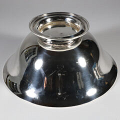 Gorham Sterling Silver Pedestal Bowl with Scroll Embossed Rim