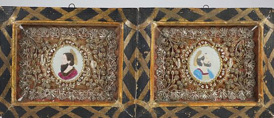 Pair of Devotional Bas Reliefs of Apostles Peter and Paul, 18th Century