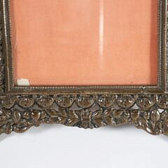Silver Plated Easel Back Picture Frame