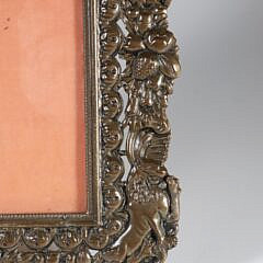 Silver Plated Easel Back Picture Frame