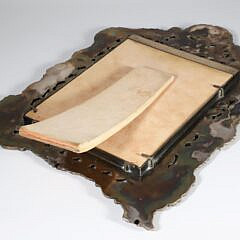 Silver Plated Easel Back Picture Frame