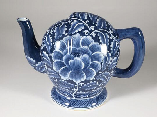 Chinese Porcelain Hand Painted Mystery Porcelain Teapot