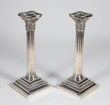 43215 Pair Gorham Sterling Silver Candlesticks A IMG_9239