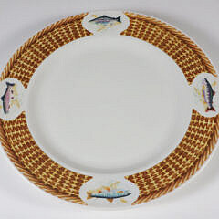 16 Piece “Rainbow Lake” For Domestications Dinner Service