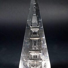 Signed Steuben Engraved Vase