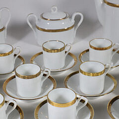 Richard Ginori Italian Demitasse 29 Piece Porcelain Set