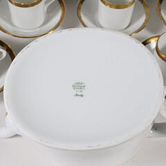 Richard Ginori Italian Demitasse 29 Piece Porcelain Set
