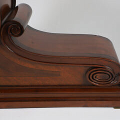 Antique French Mahogany Mantel Clock, circa 1855