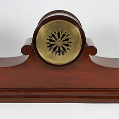 Antique French Mahogany Mantel Clock, circa 1855
