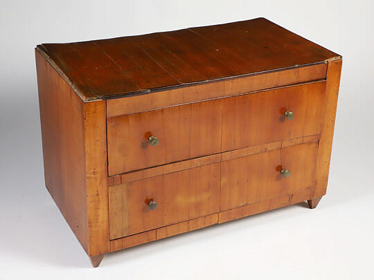 Biedermeier Two Drawer Salesman