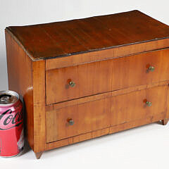 Biedermeier Two Drawer Salesman’s Sample, 19th Century