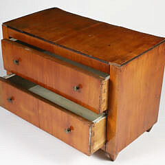 Biedermeier Two Drawer Salesman’s Sample, 19th Century
