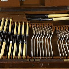 Mappin & Webb Canteen Set in Original Fitted Box, 77 Pieces