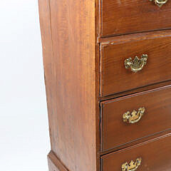 American Chippendale Walnut Chest of Drawers, circa 1800