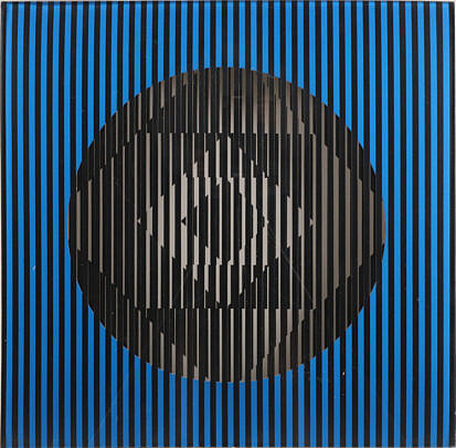 Jean-Pierre Yvaral Paper Cut from Pace Galleries