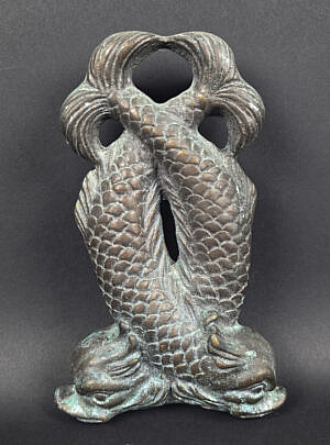 4727-955 Dolphin Door Knocker A