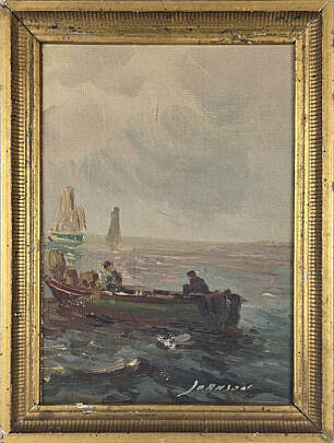 4740-955 Dory Oil Painting A