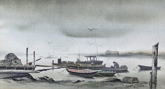 4770-955 Courjon Watercolor A