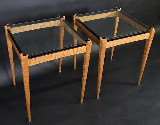 4783-955 Tiger Maple Tables A