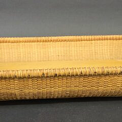 Vintage Nantucket Basket Rectangular Serving Tray, 20th century
