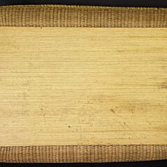 Vintage Nantucket Basket Rectangular Serving Tray, 20th century