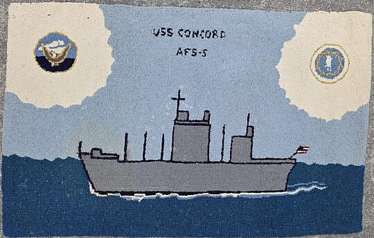 4813-955 Battleship Rug A