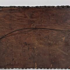 Antique Macrame Fancy Sailors Ropework Picture Frame