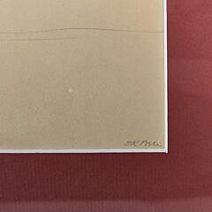 Scarce Doris and Richard Beer Nantucket Watercolor on Paper, “Lone Fisherman”, Painting